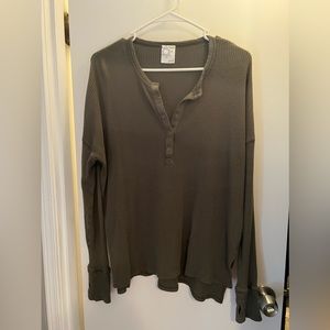 Aerie Offline waffle Henley
